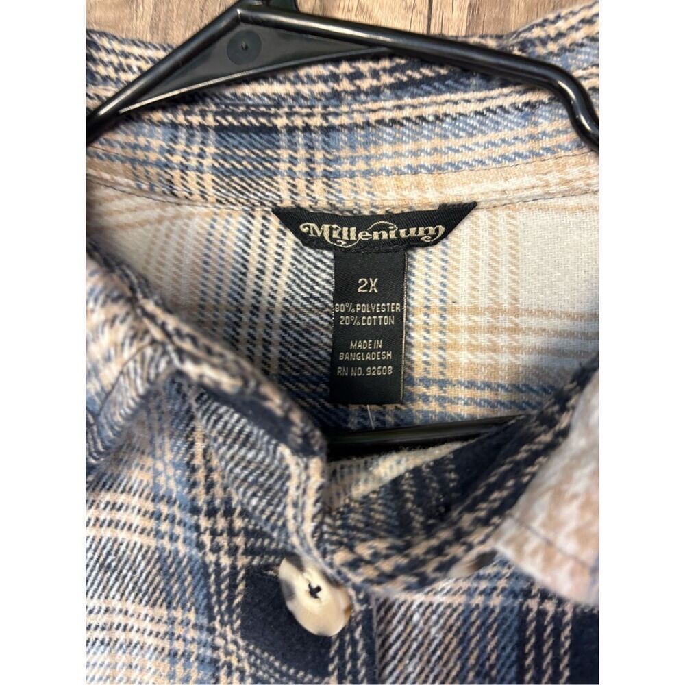 Plaid Patterned Shacket NWT - image 8